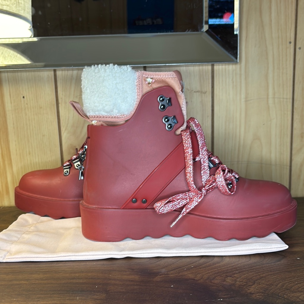 Red Coach Rubber Boots